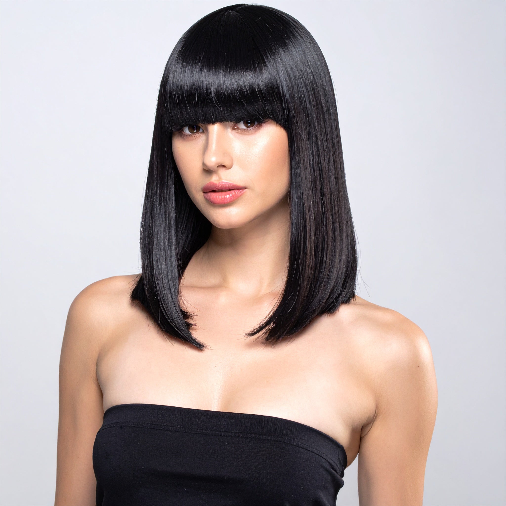 ZULLAR W502 – SEMI-LONG HUMAN HAIR WIG